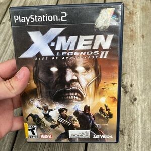 X Men Legends 2 Rise of the Apocalypse PlayStation 2 PS2 CIB